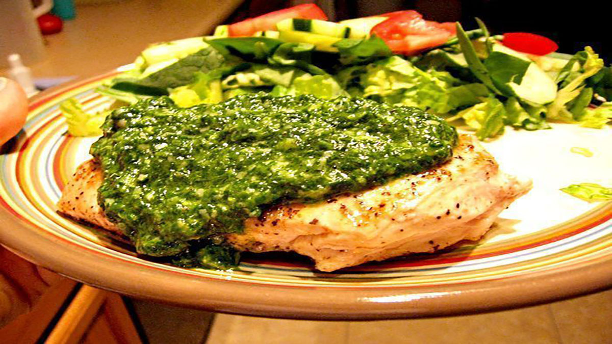 Κοτόπουλο με σάλτσα Πέστο: Μια ακόμα ιταλική συνταγή