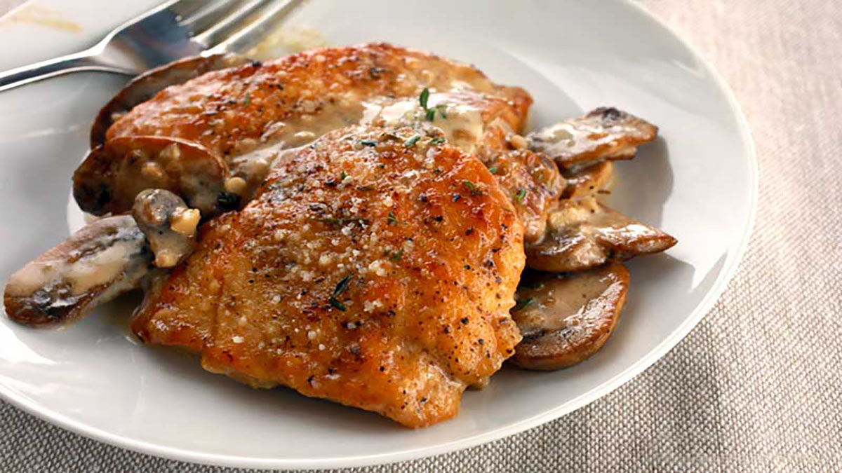 Δίαιτα με κοτόπουλο και μανιτάρια λεμονάτο αλα Χούμπλικ