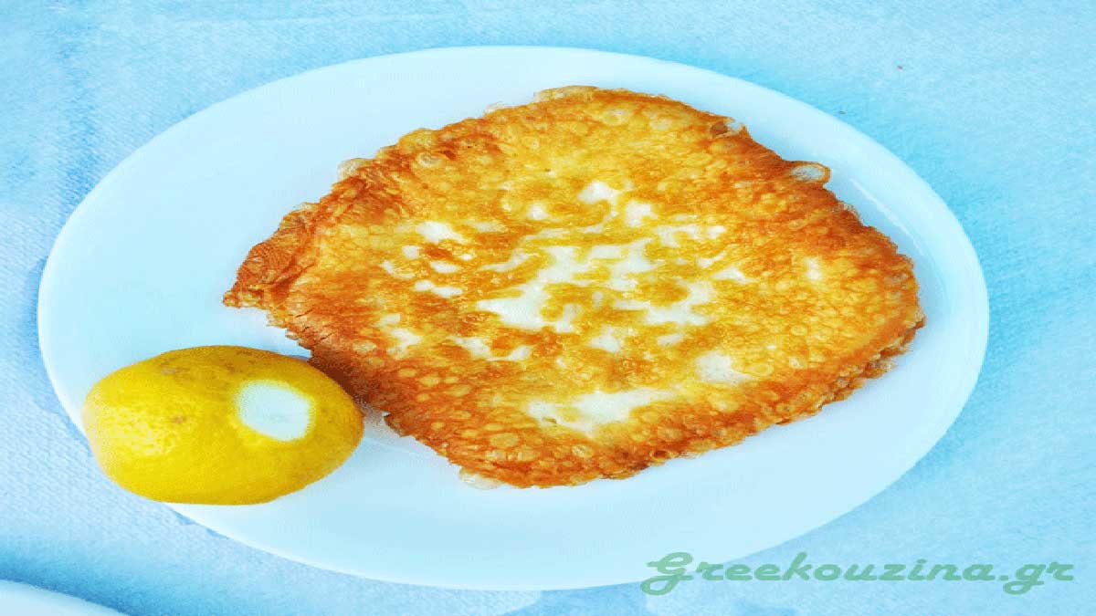 Σαγανάκι με τηγανητό τυρί - η γνωστή εκλεκτή συνταγή