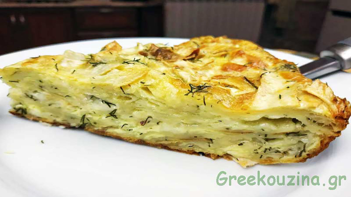 Τυρόπιτα χωρίς φύλλο: μια διαφορετική συνταγή για τυρόπιτα