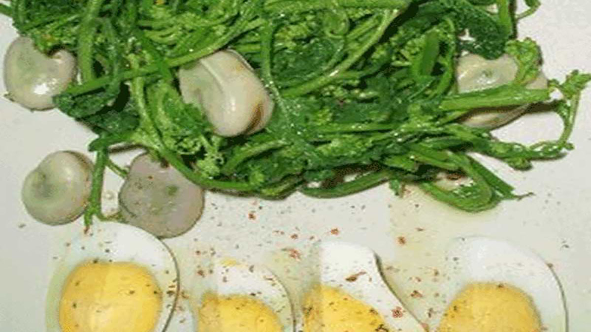 Αυγά βάρκες και μανιτάρια Δίαιτα αλα Χούμπλικ